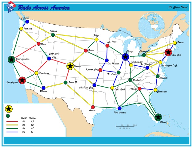Rails Across America Board